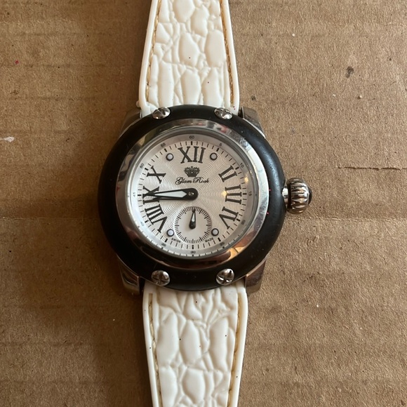 GLAM ROCK WATCH SWISS MADE, palm beach, - Picture 1 of 7